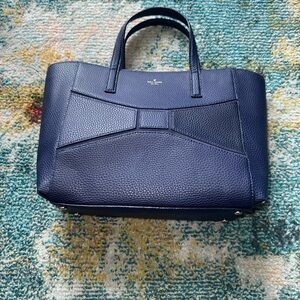 Kate Spade Navy Blue Tote Bag